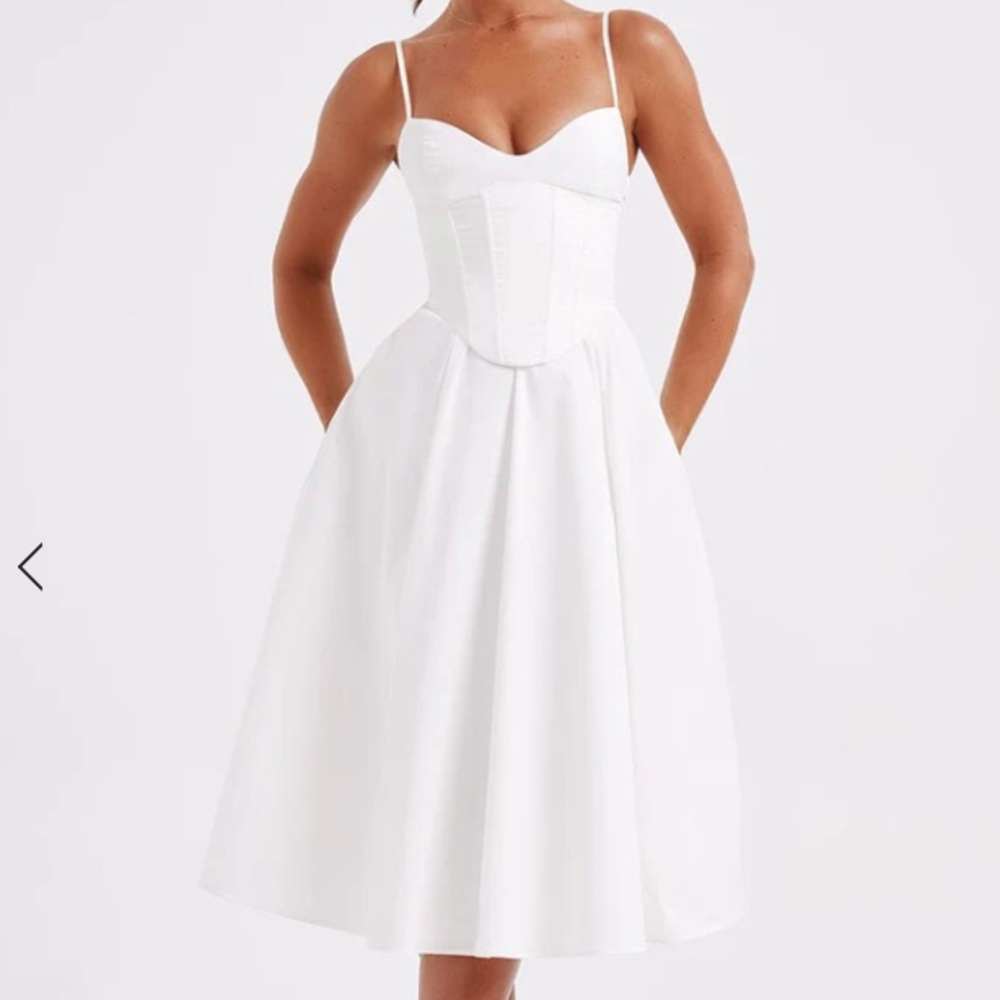 White Corset Babyboo Dress